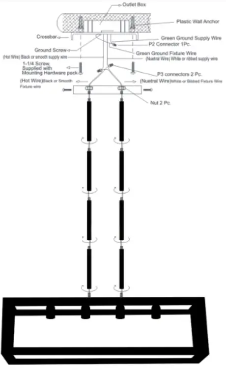 ASHLEY L000588 Jodene Pendant Light