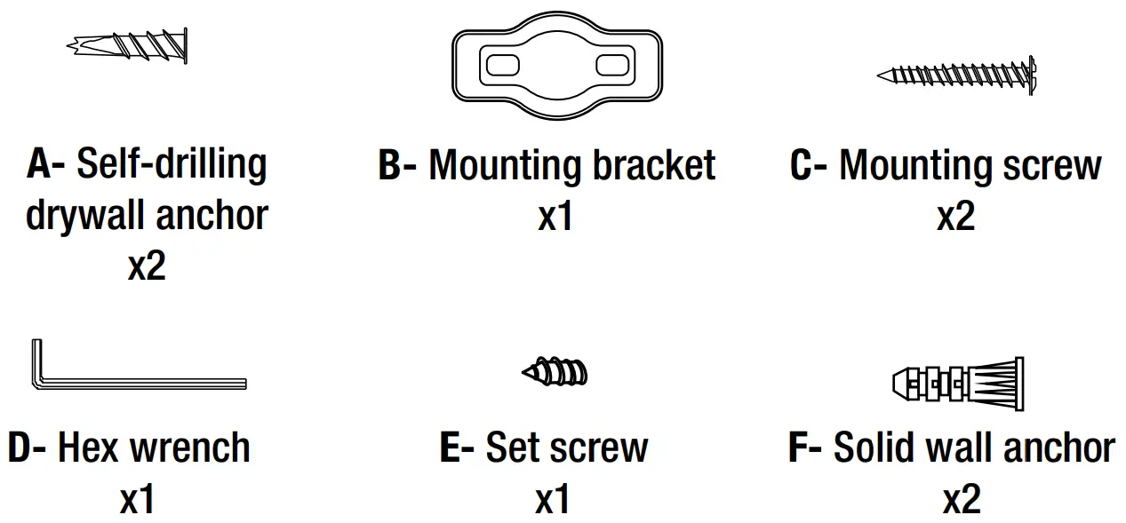 GLACIER BAY BTH-003-286-BN Winstead Robe Hook Brushed Nickel - fig 2