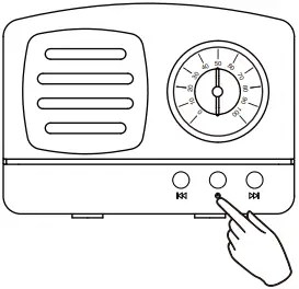 VIVITAR BS-ES23 Vintage Bluetooth Speaker 10