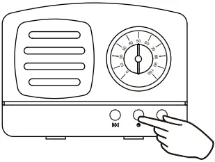 VIVITAR BS-ES23 Vintage Bluetooth Speaker 5