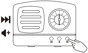 VIVITAR BS-ES23 Vintage Bluetooth Speaker 8