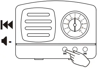 VIVITAR BS-ES23 Vintage Bluetooth Speaker 9