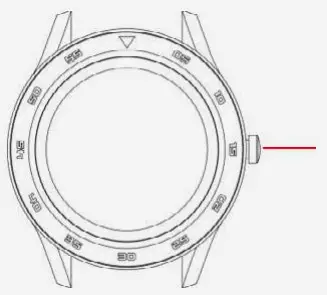 LOTUS 50010 Outdoor Sports Watch - Button description