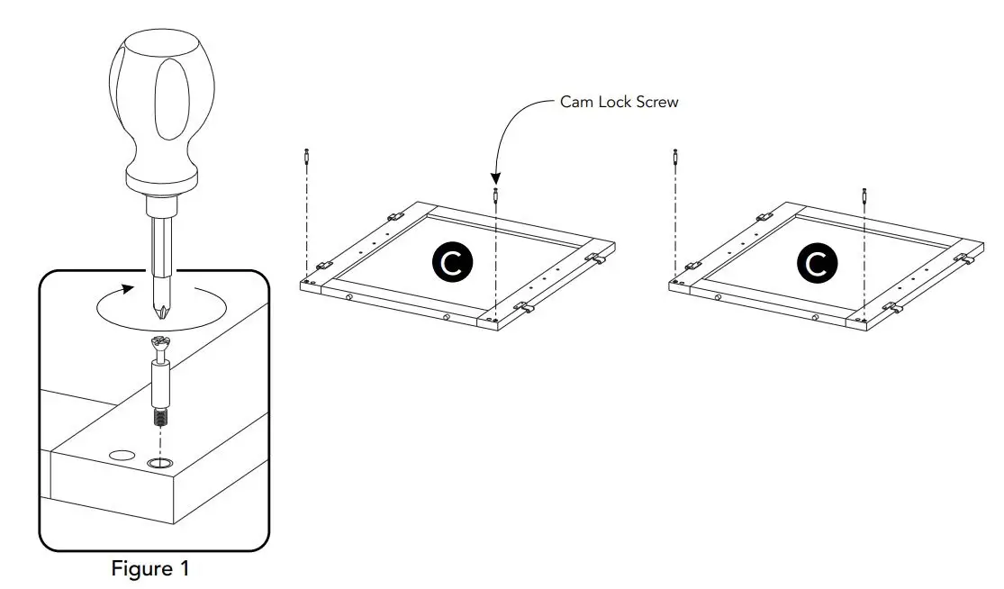 homestyles 5094-942 Kitchen Island Instruction Manual - Figure 1
