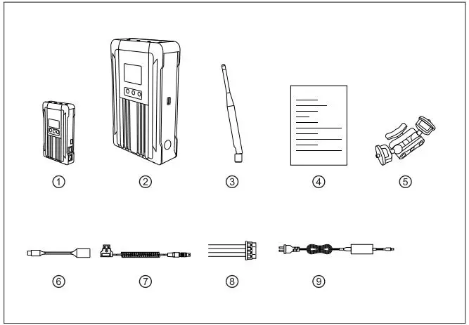HOLLYLAND Syscom 421S Transmitter with 1 Receiver 1800ft Video-Audio Transmission System-fig2