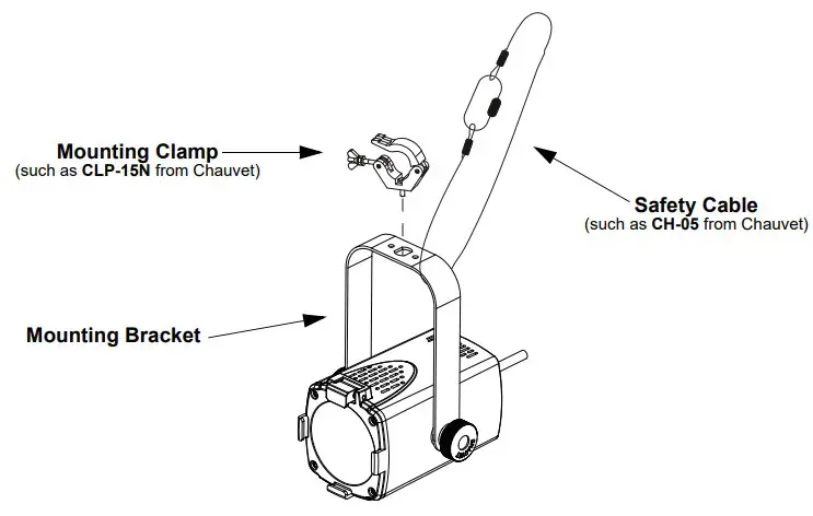 Clamp Mounting Diagram