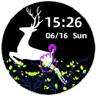 YAMAY SW022 Round Dial Smart Watch - Instruction 4