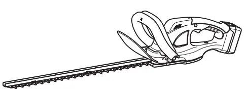 DUH523F001 52cm 18V 1 x 3.0Ah Li-Ion LXT Cordless Hedge Trimmer