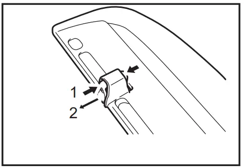 Installing or removing chip receiver