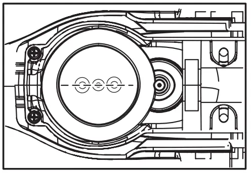 Installing the shear blade