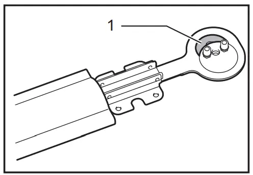 Installing the shear blade