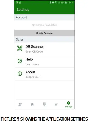 IP-INTEGRA TECHNOLOGIES VoIP App-FIG4