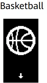 HUAWEI Band 4e Smart Watch -- Basketball