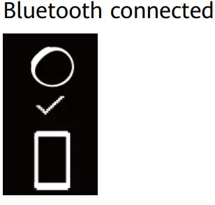HUAWEI Band 4e Smart Watch -- Bluetooth connected
