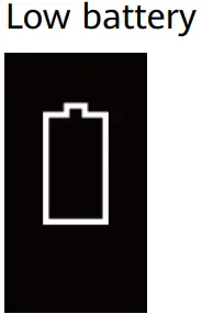 HUAWEI Band 4e Smart Watch -- Low battery