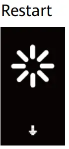 HUAWEI Band 4e Smart Watch -- restart