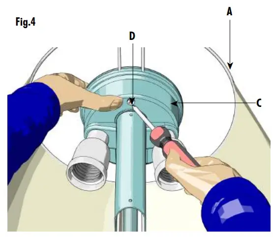 Artemide Melampo Mega Floor Lamp Installation (4)