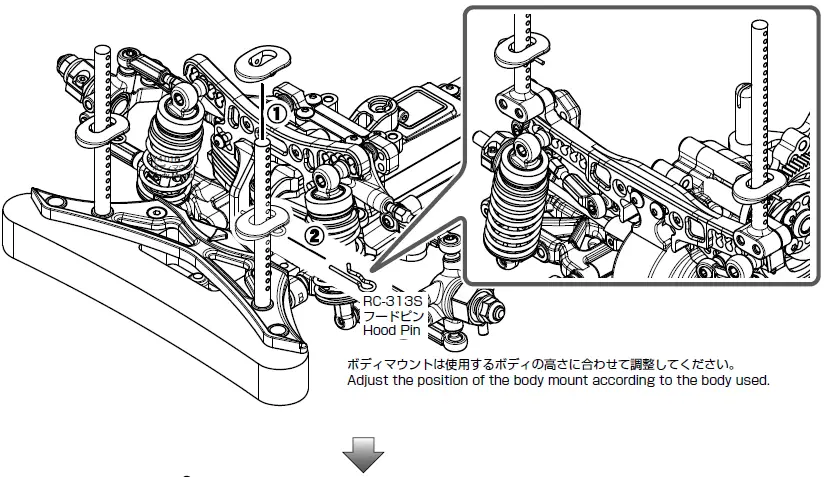 YOKOMO-YD-2ZX-1-10-2WD-RWD-Drift-Car-Kit-Red-66