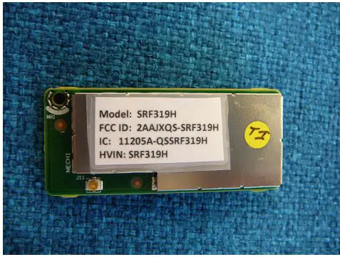 Qolsys SRF319H Module-fig1