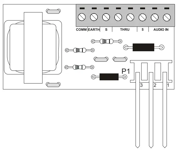 NOTIFIER ACT-2 Audio Coupling Transformer