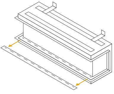 Element4 Electric Fires - Remove the bottom glass retaining bar
