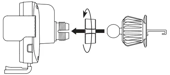 JOYROOM JR ZS341 Wireless Car Charger Holder - operation steps 1