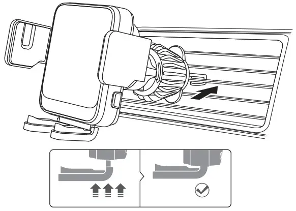 JOYROOM JR ZS341 Wireless Car Charger Holder - operation steps 3