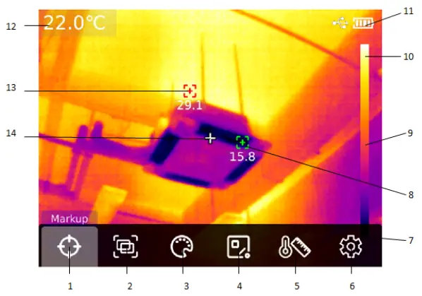 UNI-T UTi320E Handheld Thermal Imaging Camera - FIG 2