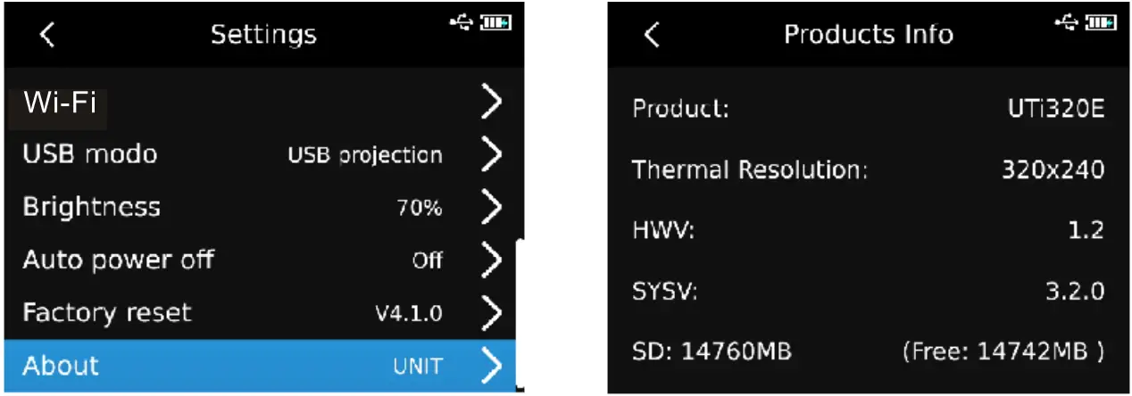 UNI-T UTi320E Handheld Thermal Imaging Camera - FIG 29
