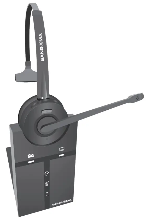 SANGOMA H20 Wireless DECT Headset