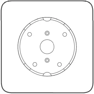 CB61 4K - Junction Box Adapter Cover