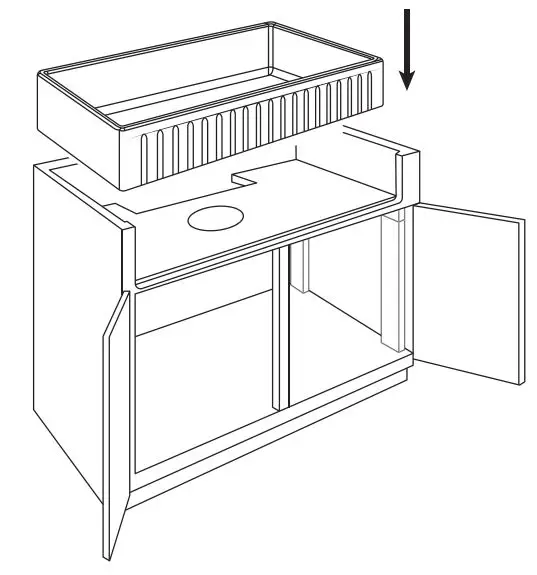 Superior Sinks Farmhouse Fireclay Kitchen Sink - SINK INSTALLATION