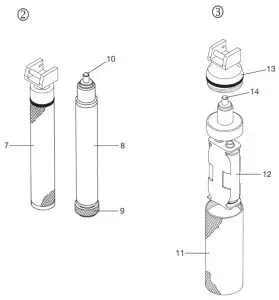 HEINE F-007.22.885 Fiber Optic Laryngoscope-- Laryngo