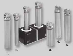 HEINE F-007.22.885 Fiber Optic Laryngoscope-- Laryngoscope Handles