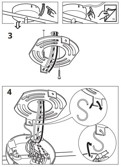 IKEA TIDIG Ceiling Spotlight with 5 Spots fig4