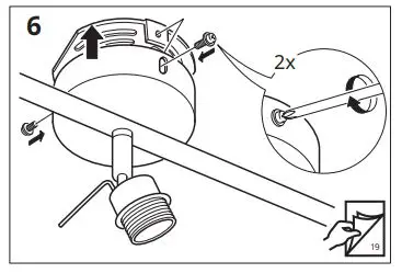 IKEA TIDIG Ceiling Spotlight with 5 Spots fig6