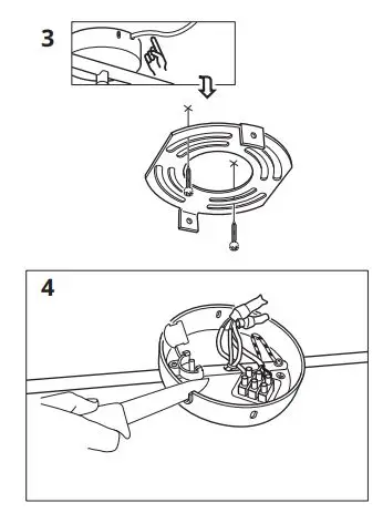 IKEA TIDIG Ceiling Spotlight with 5 Spots fig7