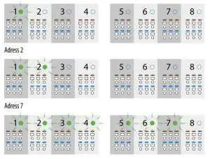 SALUS KL08RF 8 Zone Wiring Centre with 24V Switching - Adress