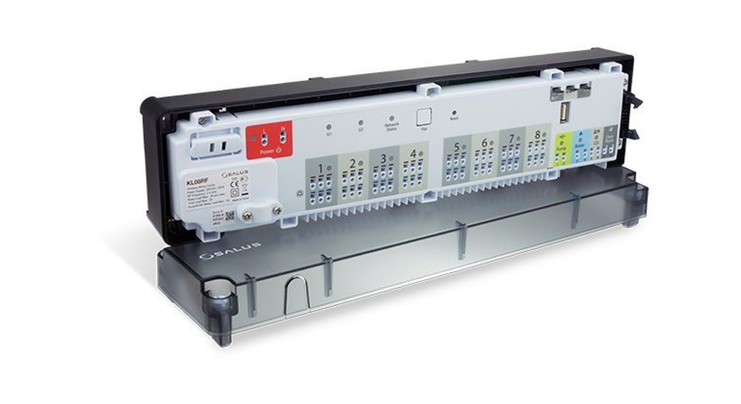 Salus Kl08rf 8 Zone Wiring Centre With 24v Switching User Manual