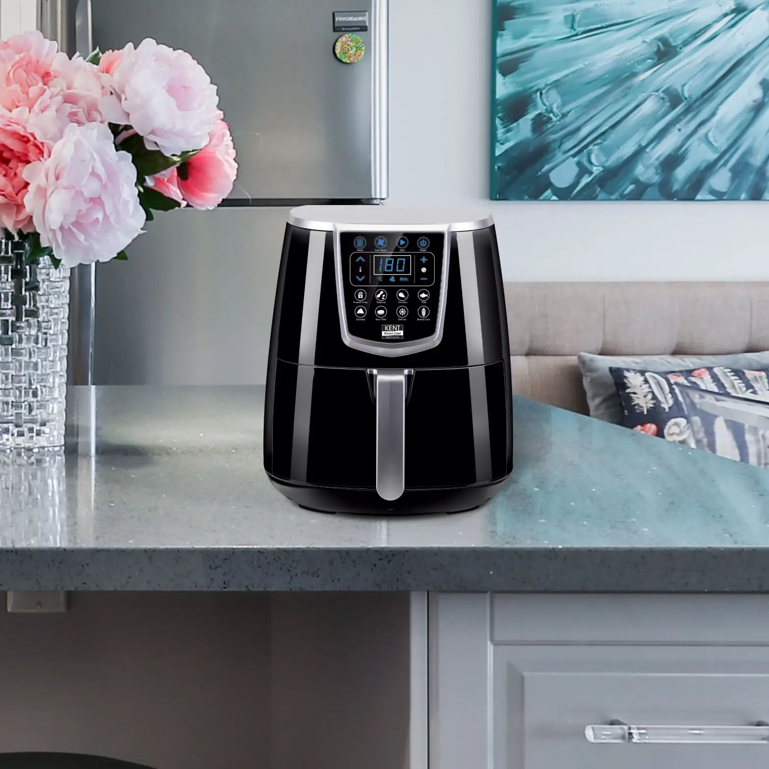 Kent 16033 1350w Hot Air Fryer Instruction Manual