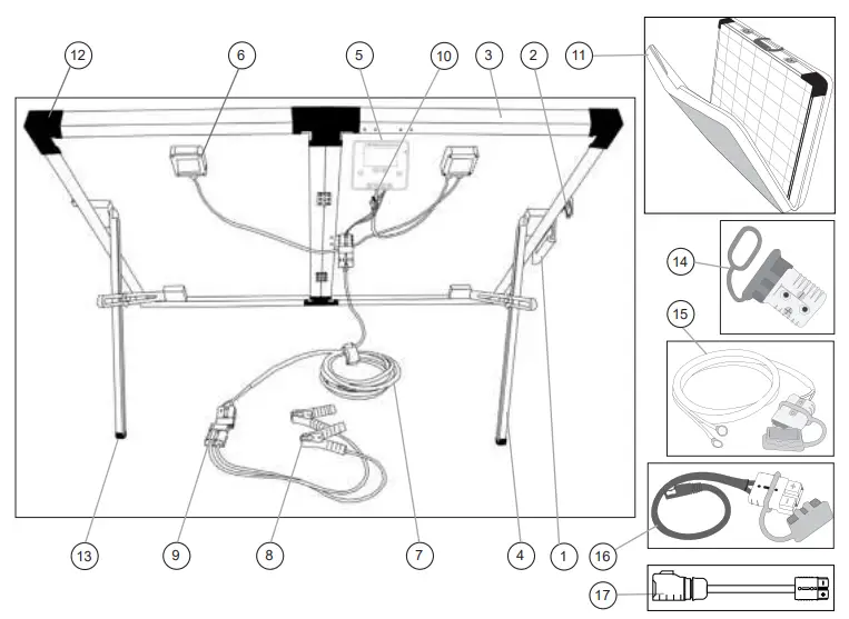 Go-Power-GP-PSK-90-Portable-Solar-Kit-fig 1