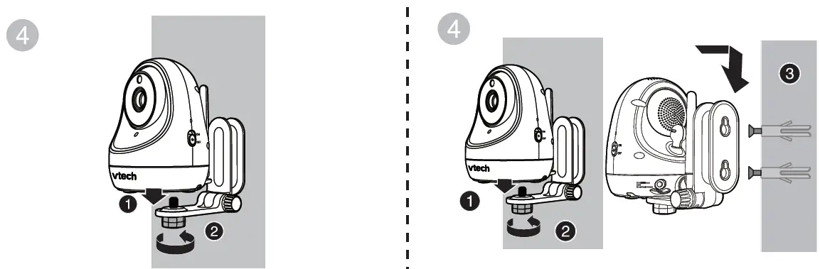 Mount the baby unit-4