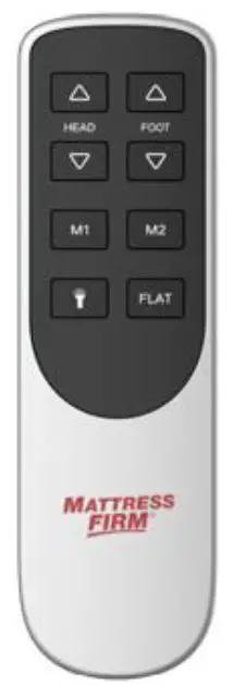 MATTRESS FIRM MFI131970 600 Adjustable Base Remote
