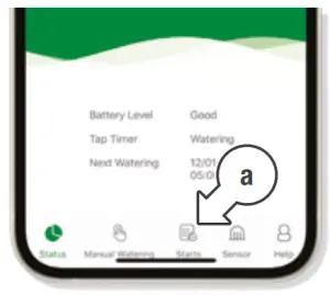 WX2 Tap Timer Scheduling