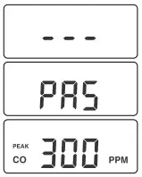 X-SENSE XC01-R Carbon Monoxide Alarm - mode 3