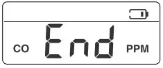 X-SENSE XC01-R Carbon Monoxide Alarm - mode 4