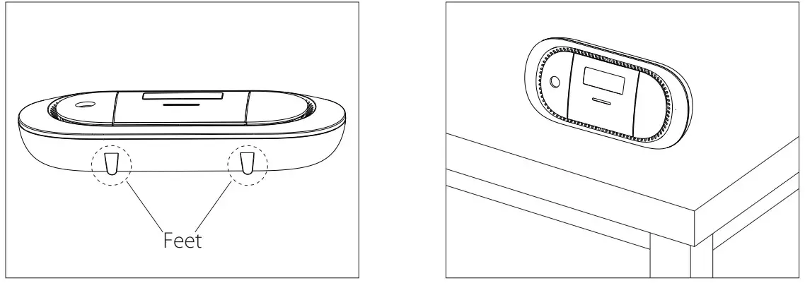 X-SENSE XC01-R Carbon Monoxide Alarm - table