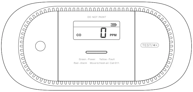 X-SENSE XC01-R Carbon Monoxide Alarm