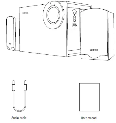 EDIFIER M206BT Multimedia Speakers FIG- 11