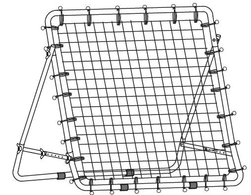 virtufit VF06026 Rebounder 100x100 cm